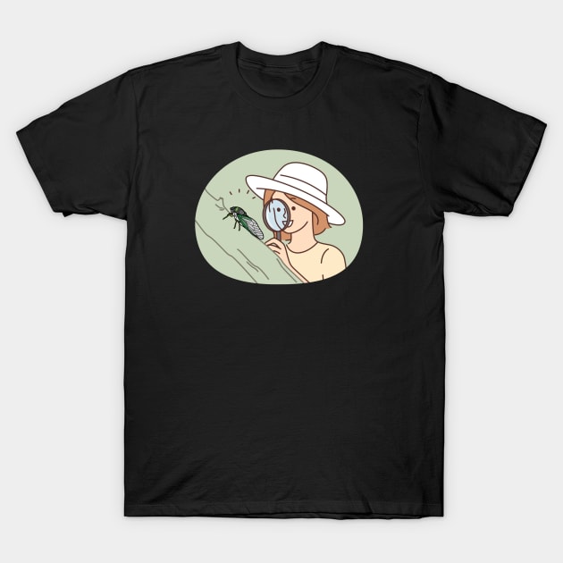 Cicada Explorer T-Shirt by ninistreasuretrove